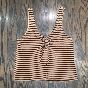 Stripped crop top